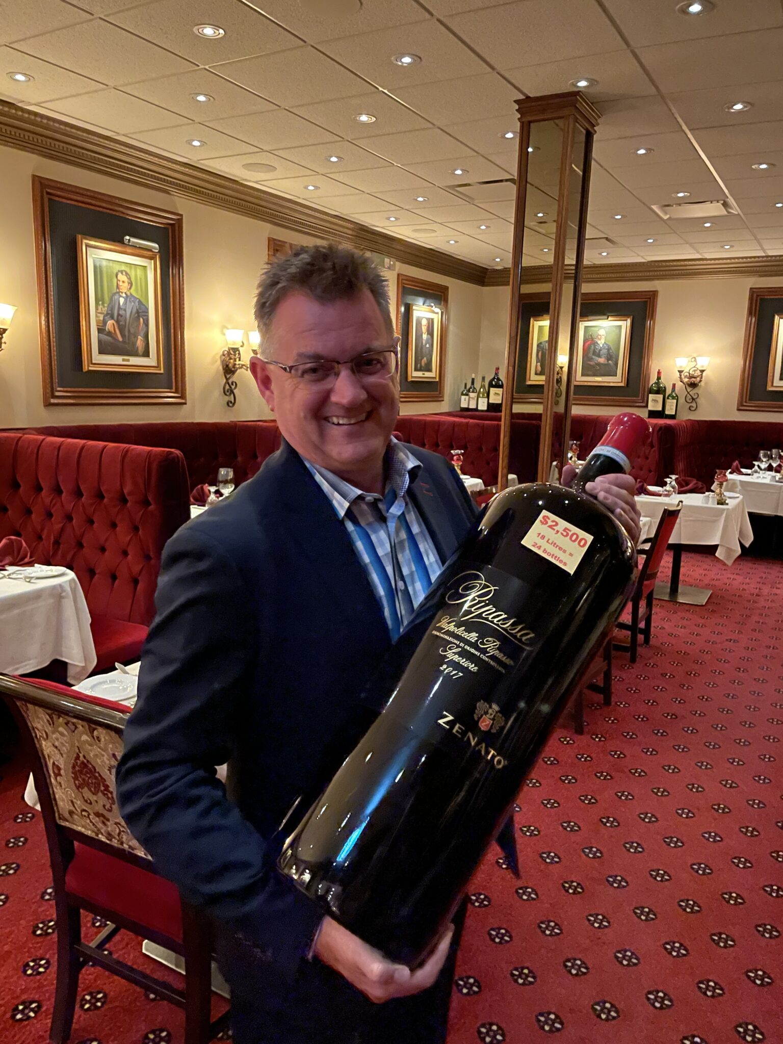 Largest Wine Bottle in Canada! The Diplomat